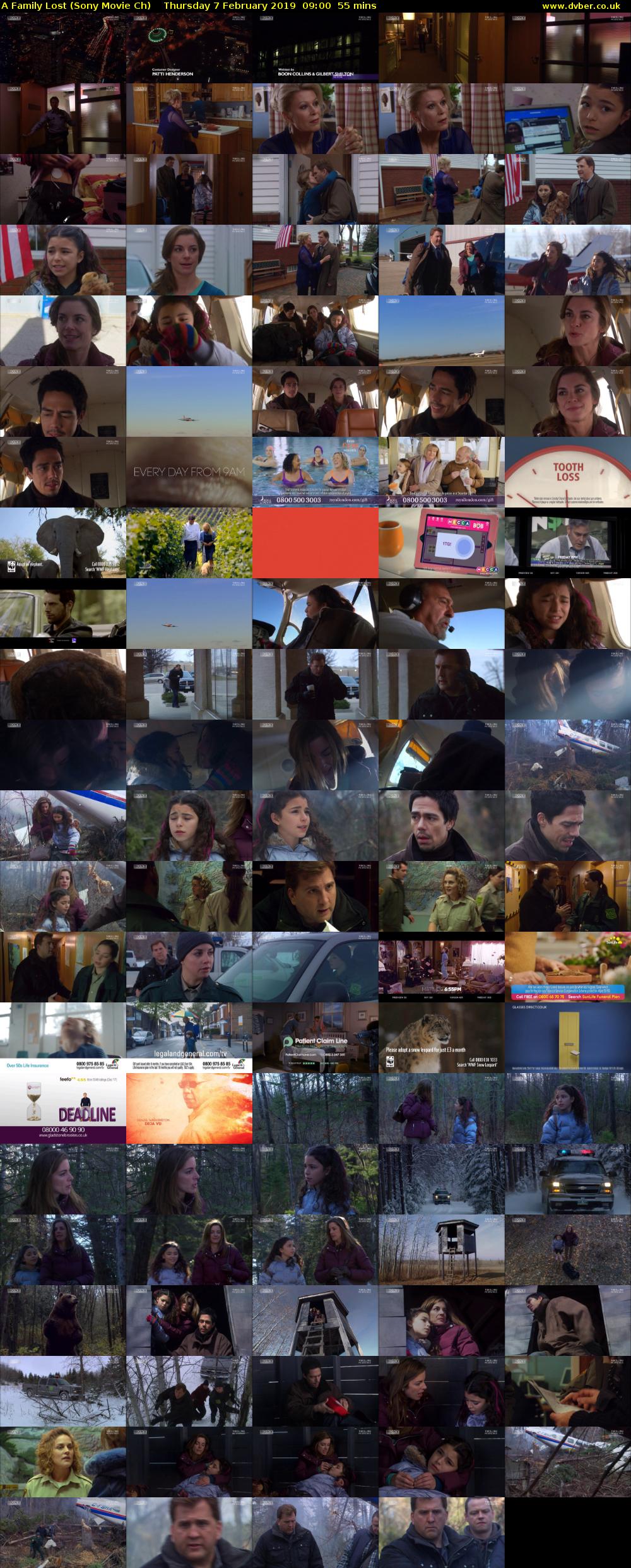 A Family Lost (Sony Movie Ch) Thursday 7 February 2019 09:00 - 09:55
