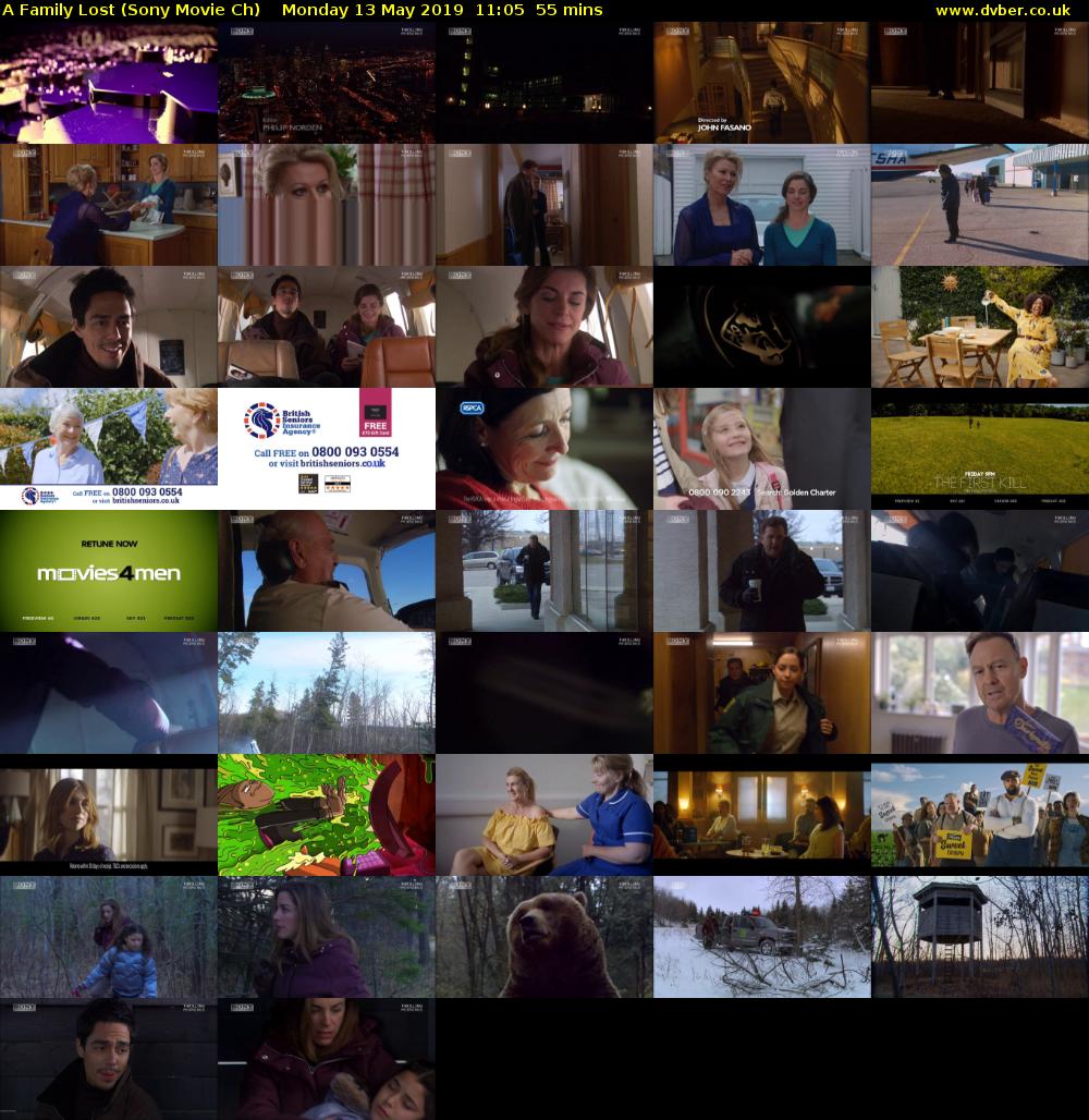 A Family Lost (Sony Movie Ch) Monday 13 May 2019 11:05 - 12:00