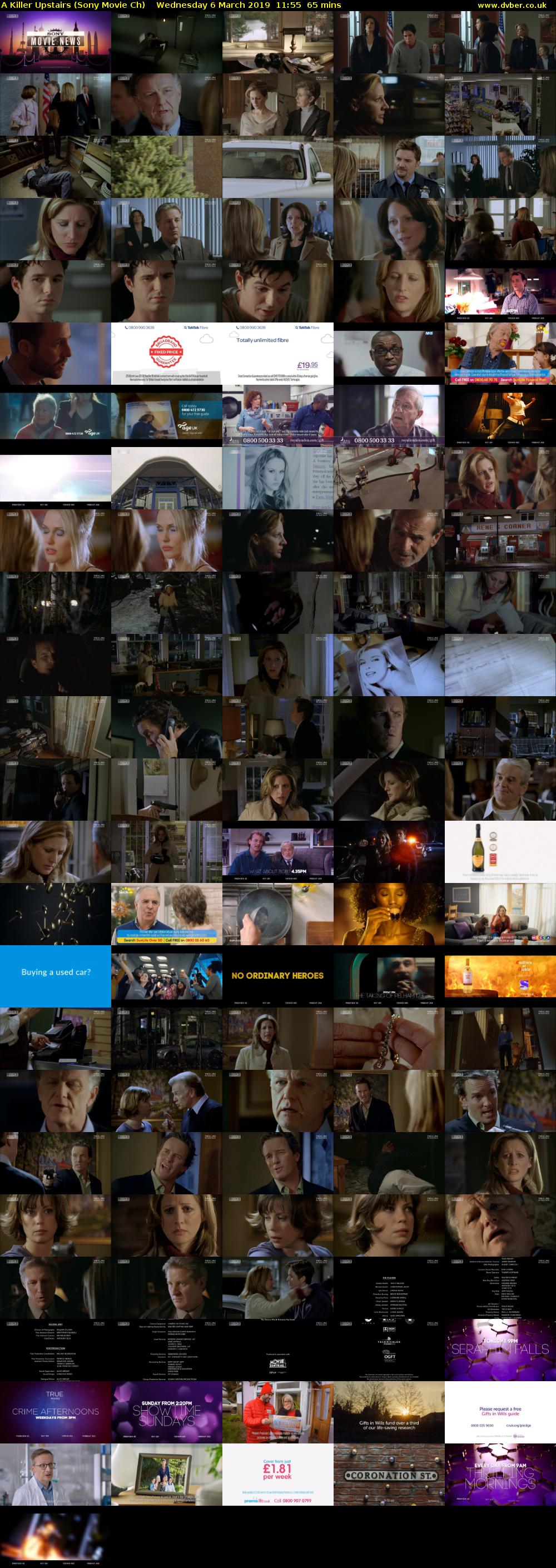 A Killer Upstairs (Sony Movie Ch) Wednesday 6 March 2019 11:55 - 13:00