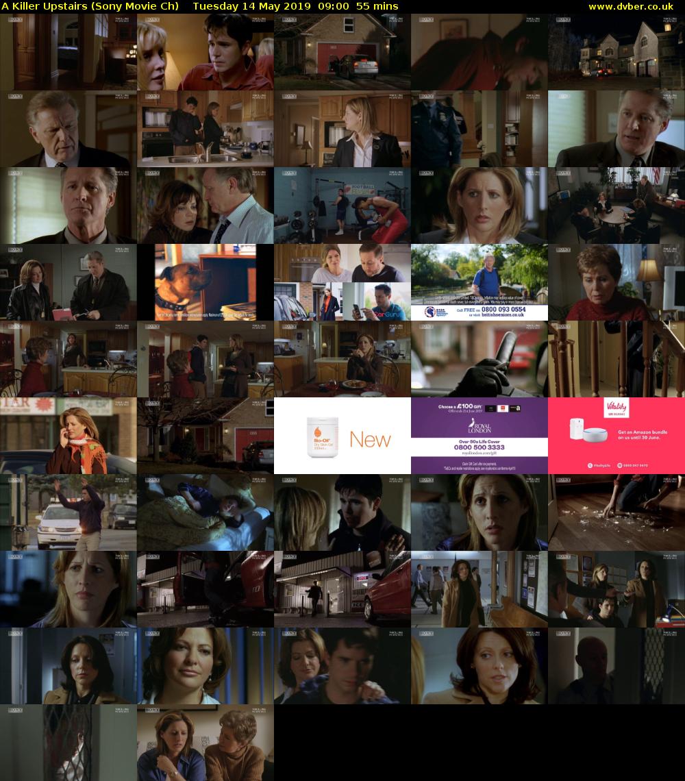 A Killer Upstairs (Sony Movie Ch) Tuesday 14 May 2019 09:00 - 09:55