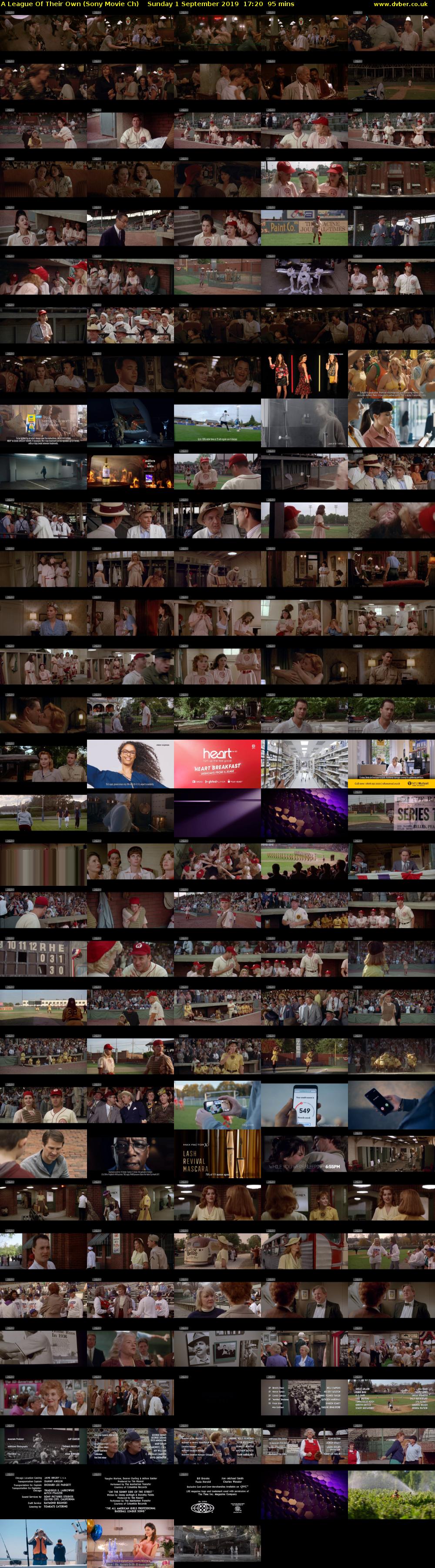 A League Of Their Own (Sony Movie Ch) Sunday 1 September 2019 17:20 - 18:55