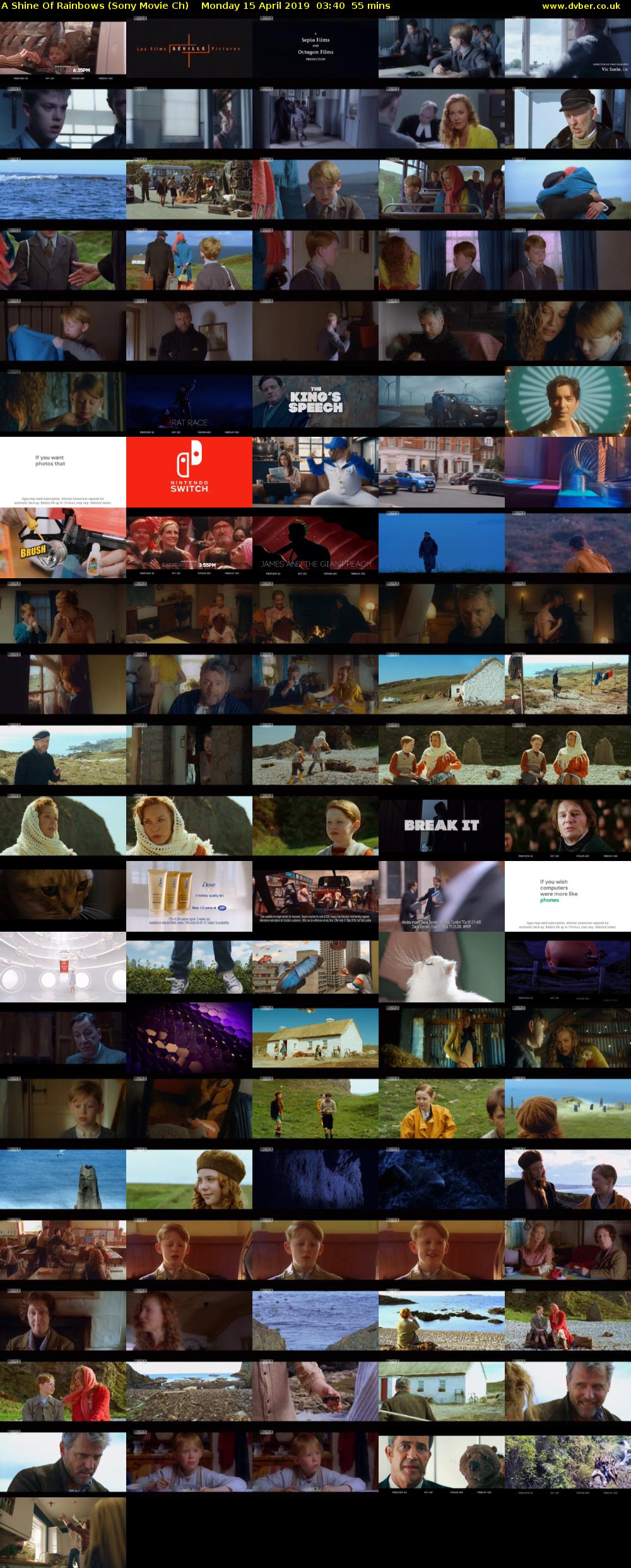 A Shine Of Rainbows (Sony Movie Ch) Monday 15 April 2019 03:40 - 04:35