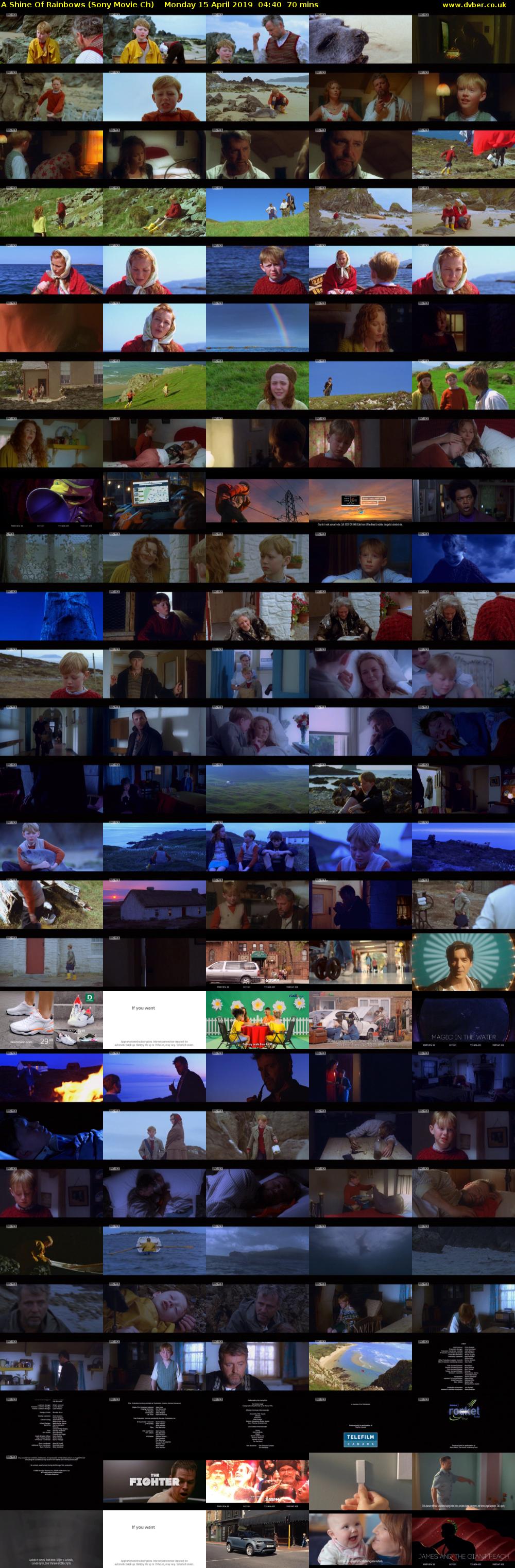 A Shine Of Rainbows (Sony Movie Ch) Monday 15 April 2019 04:40 - 05:50