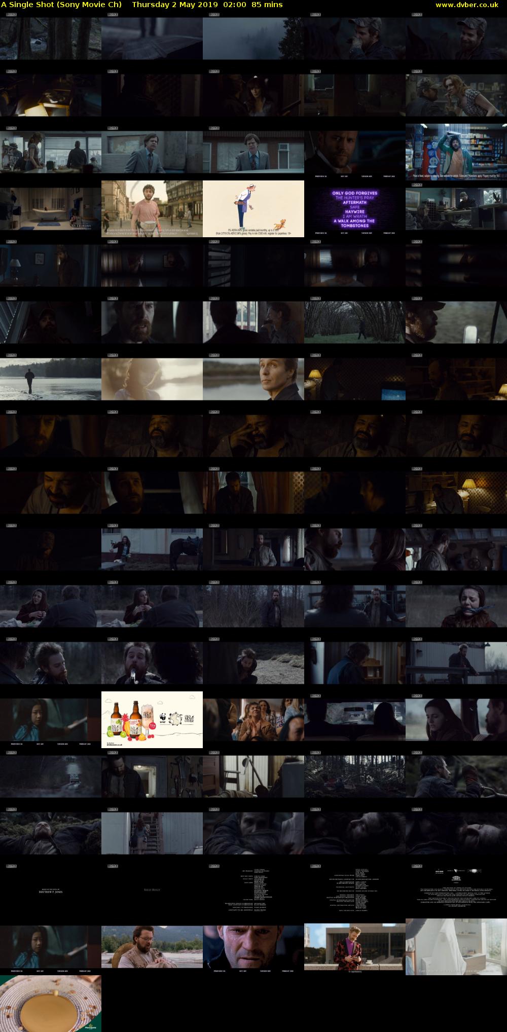 A Single Shot (Sony Movie Ch) Thursday 2 May 2019 02:00 - 03:25