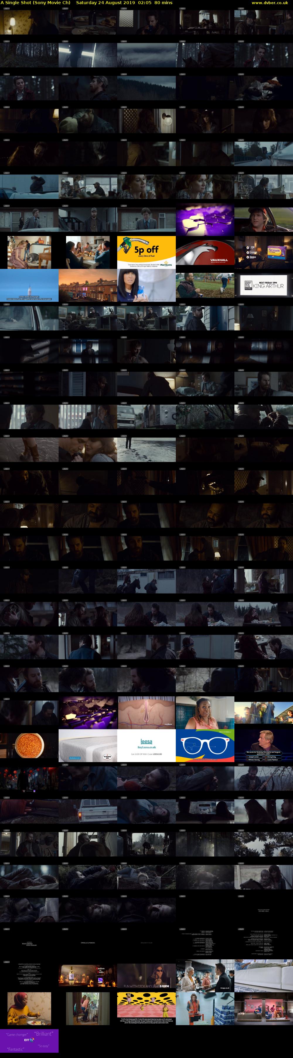 A Single Shot (Sony Movie Ch) Saturday 24 August 2019 02:05 - 03:25