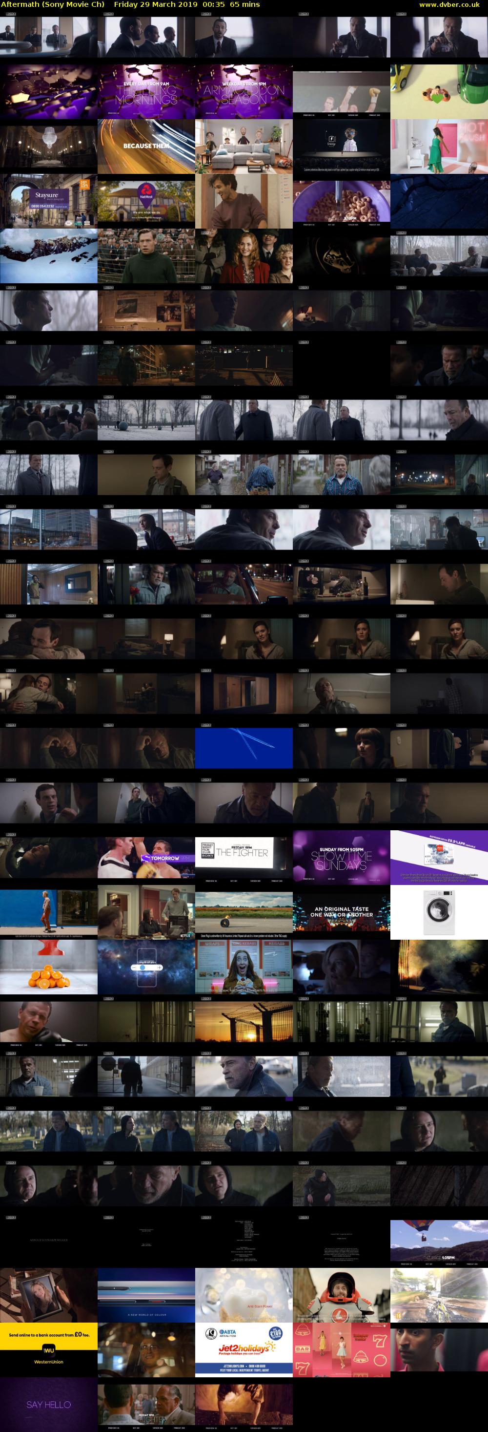 Aftermath (Sony Movie Ch) Friday 29 March 2019 00:35 - 01:40