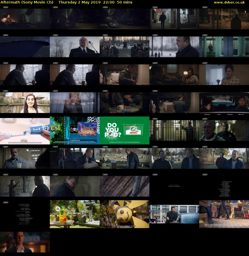 Aftermath (Sony Movie Ch) Thursday 2 May 2019 22:00 - 22:50