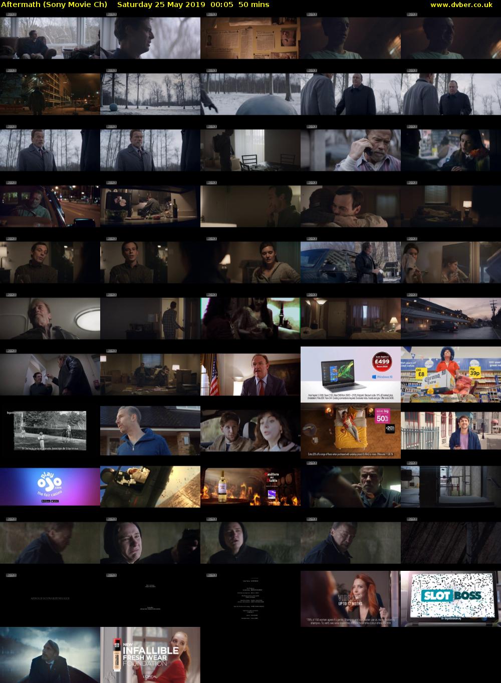 Aftermath (Sony Movie Ch) Saturday 25 May 2019 00:05 - 00:55