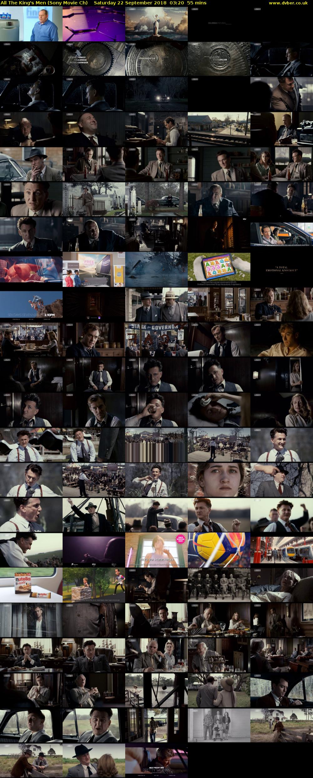 All The King's Men (Sony Movie Ch) Saturday 22 September 2018 03:20 - 04:15