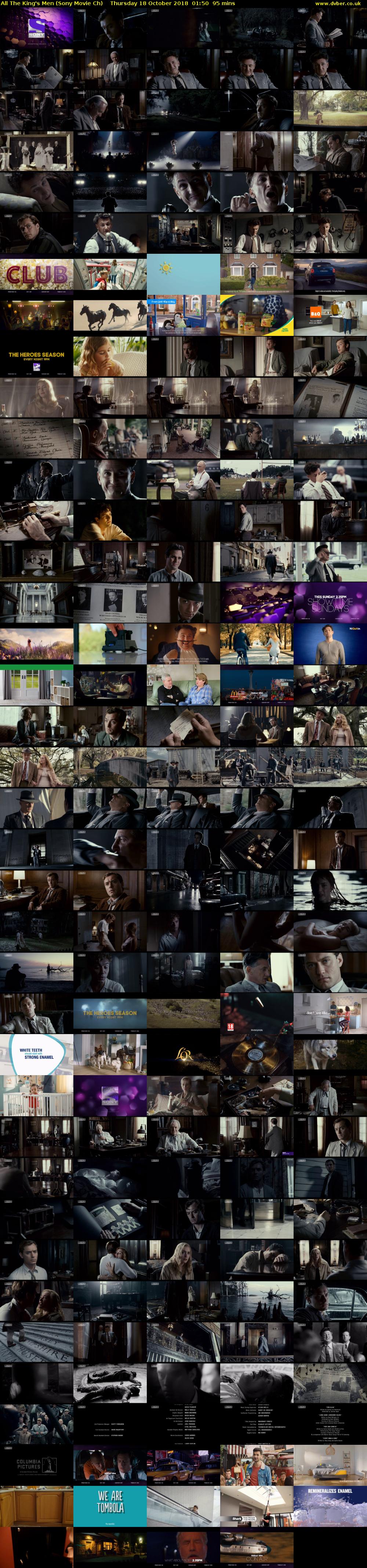 All The King's Men (Sony Movie Ch) Thursday 18 October 2018 01:50 - 03:25