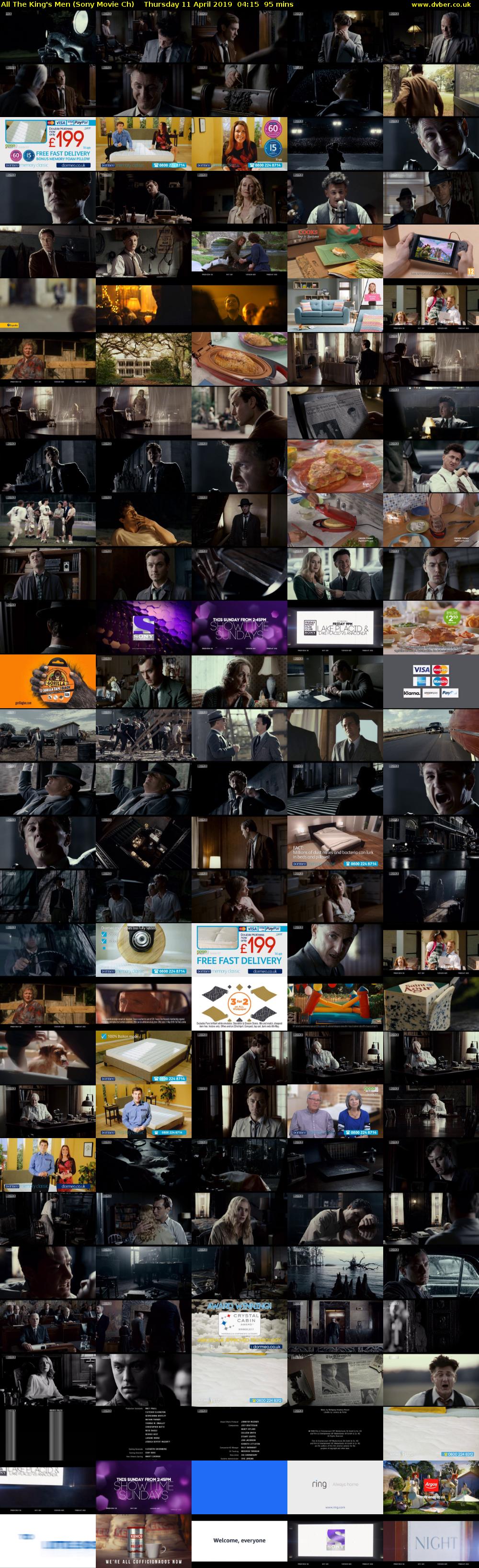 All The King's Men (Sony Movie Ch) Thursday 11 April 2019 04:15 - 05:50