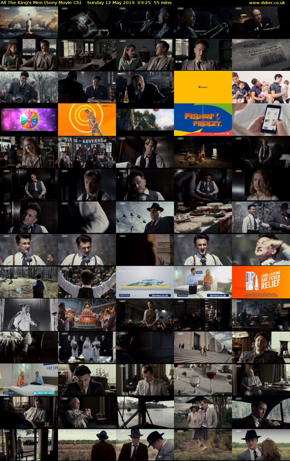 All The King's Men (Sony Movie Ch) Sunday 12 May 2019 03:25 - 04:20