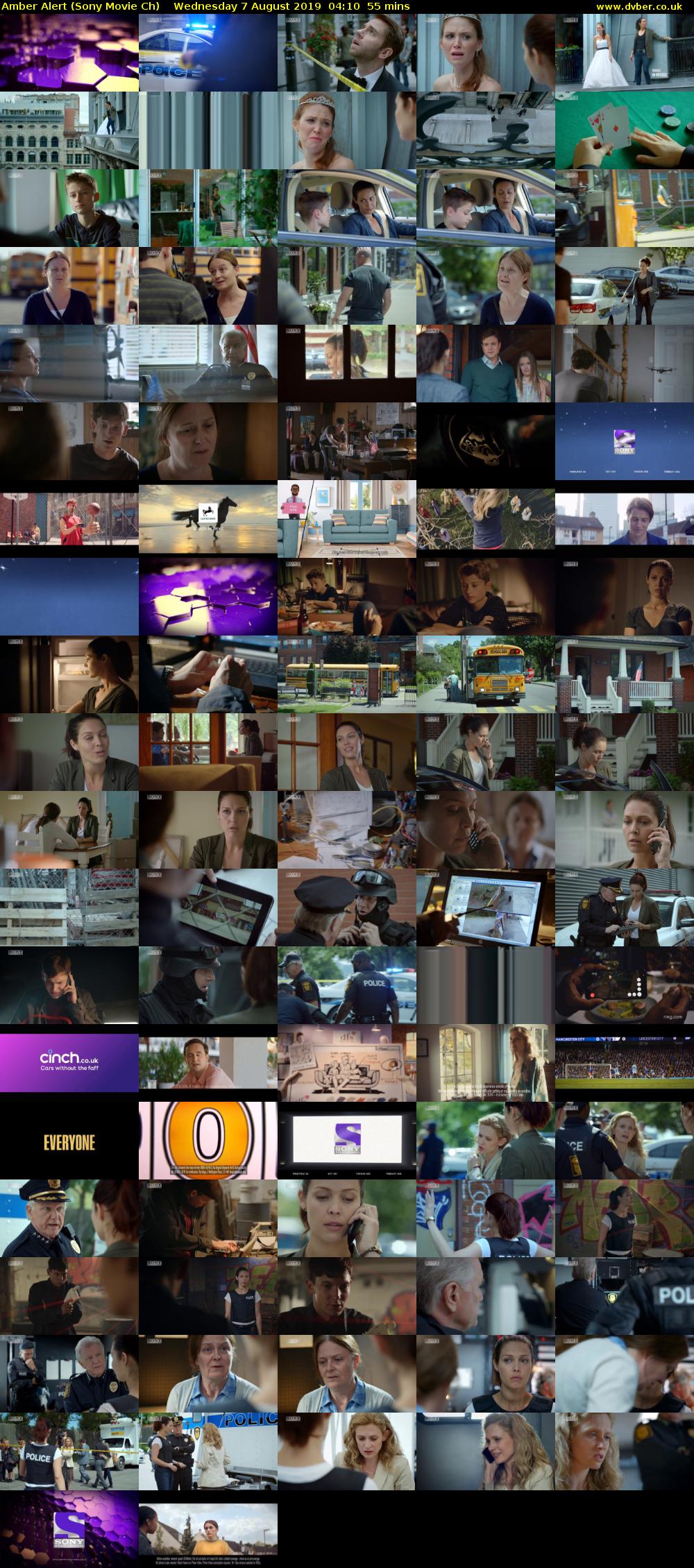 Amber Alert (Sony Movie Ch) Wednesday 7 August 2019 04:10 - 05:05