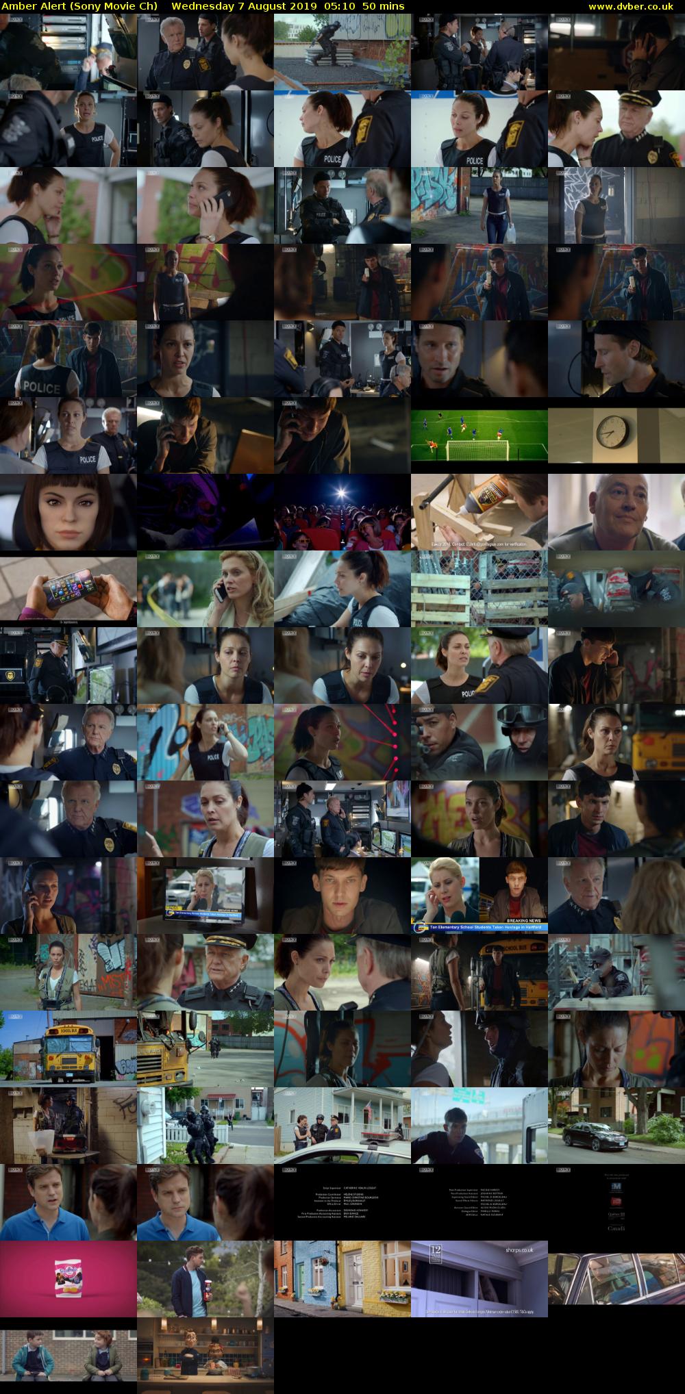 Amber Alert (Sony Movie Ch) Wednesday 7 August 2019 05:10 - 06:00