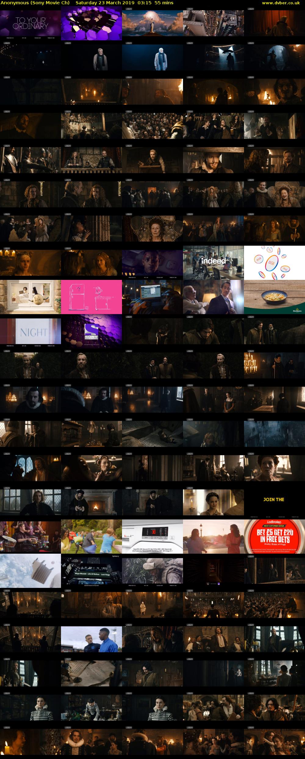 Anonymous (Sony Movie Ch) Saturday 23 March 2019 03:15 - 04:10