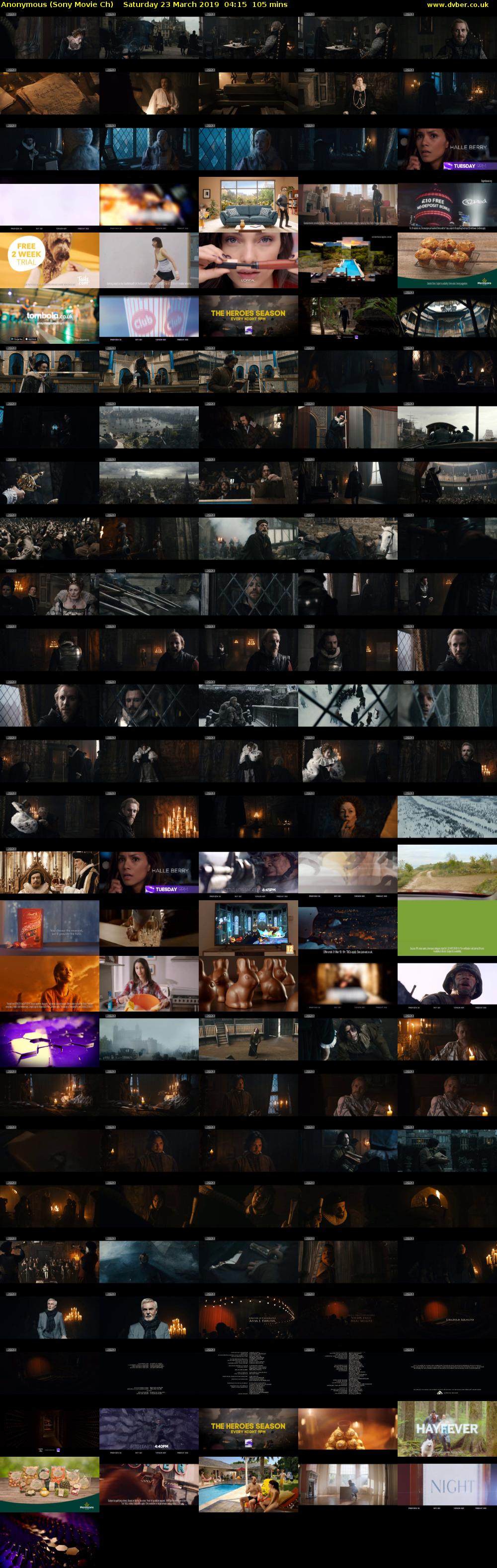 Anonymous (Sony Movie Ch) Saturday 23 March 2019 04:15 - 06:00