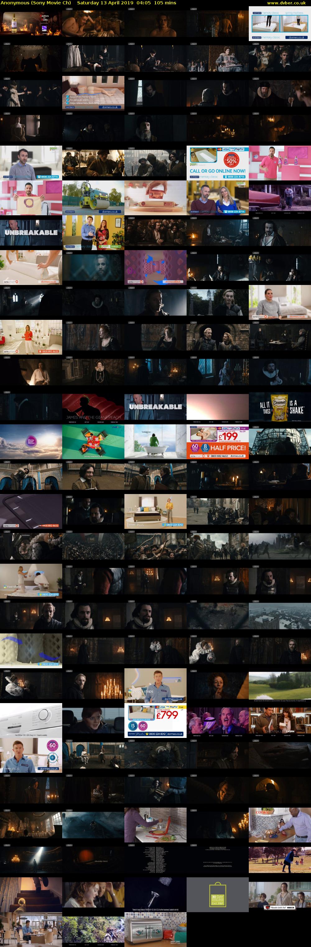 Anonymous (Sony Movie Ch) Saturday 13 April 2019 04:05 - 05:50