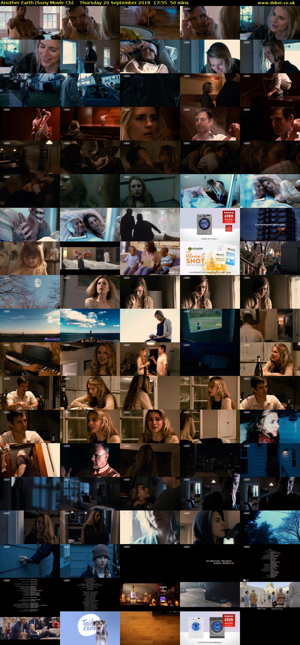 Another Earth (Sony Movie Ch) Thursday 20 September 2018 17:55 - 18:45