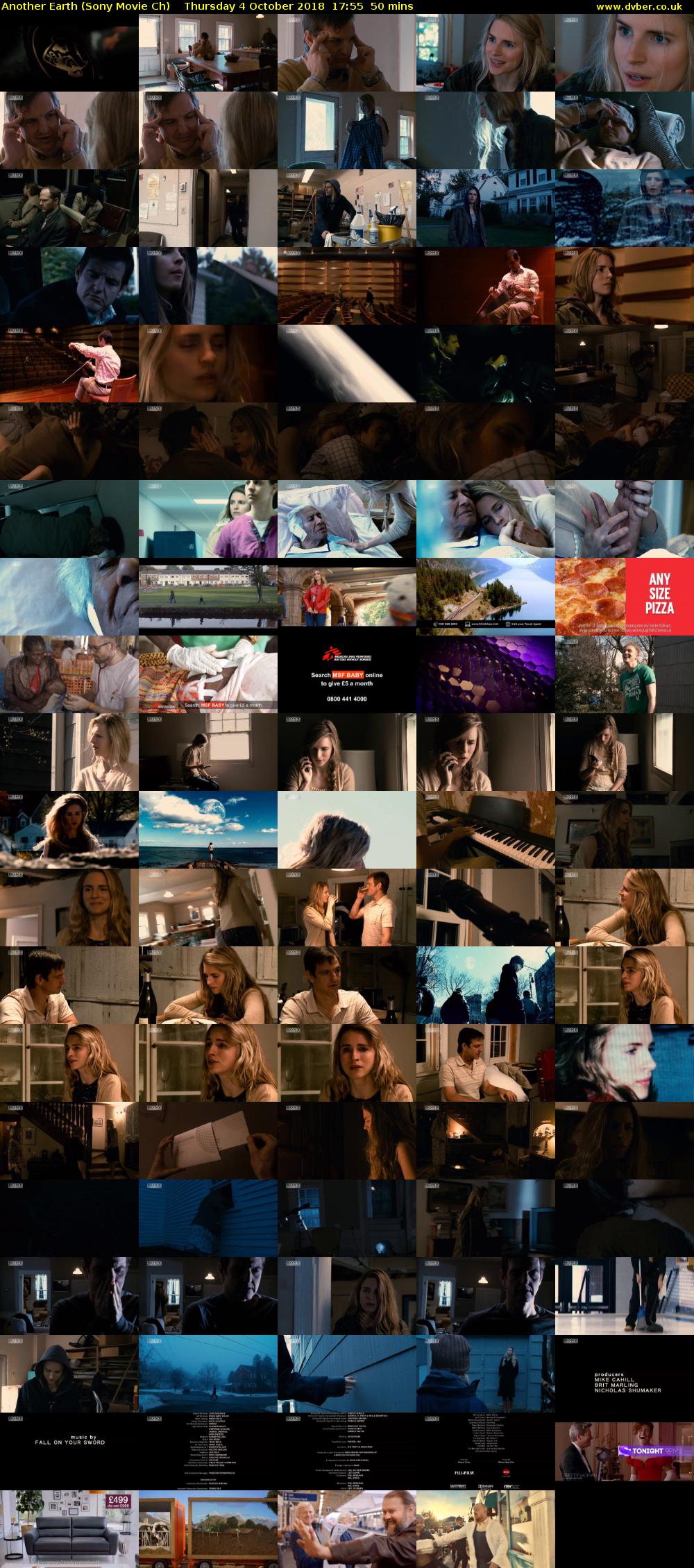 Another Earth (Sony Movie Ch) Thursday 4 October 2018 17:55 - 18:45