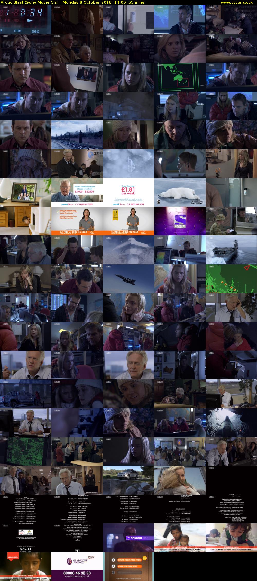 Arctic Blast (Sony Movie Ch) Monday 8 October 2018 14:00 - 14:55