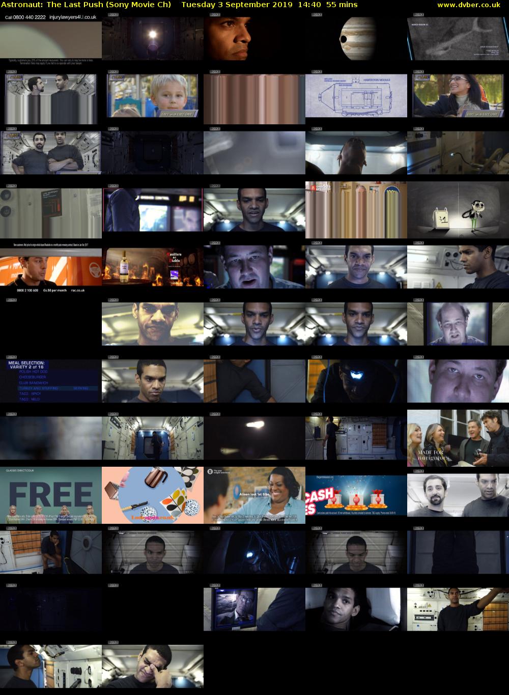 Astronaut: The Last Push (Sony Movie Ch) Tuesday 3 September 2019 14:40 - 15:35