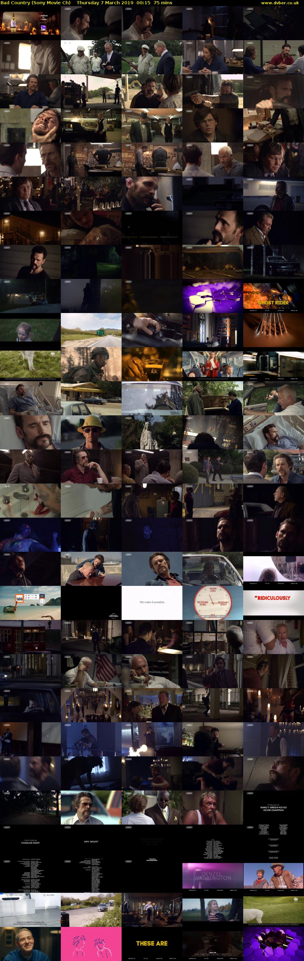 Bad Country (Sony Movie Ch) Thursday 7 March 2019 00:15 - 01:30