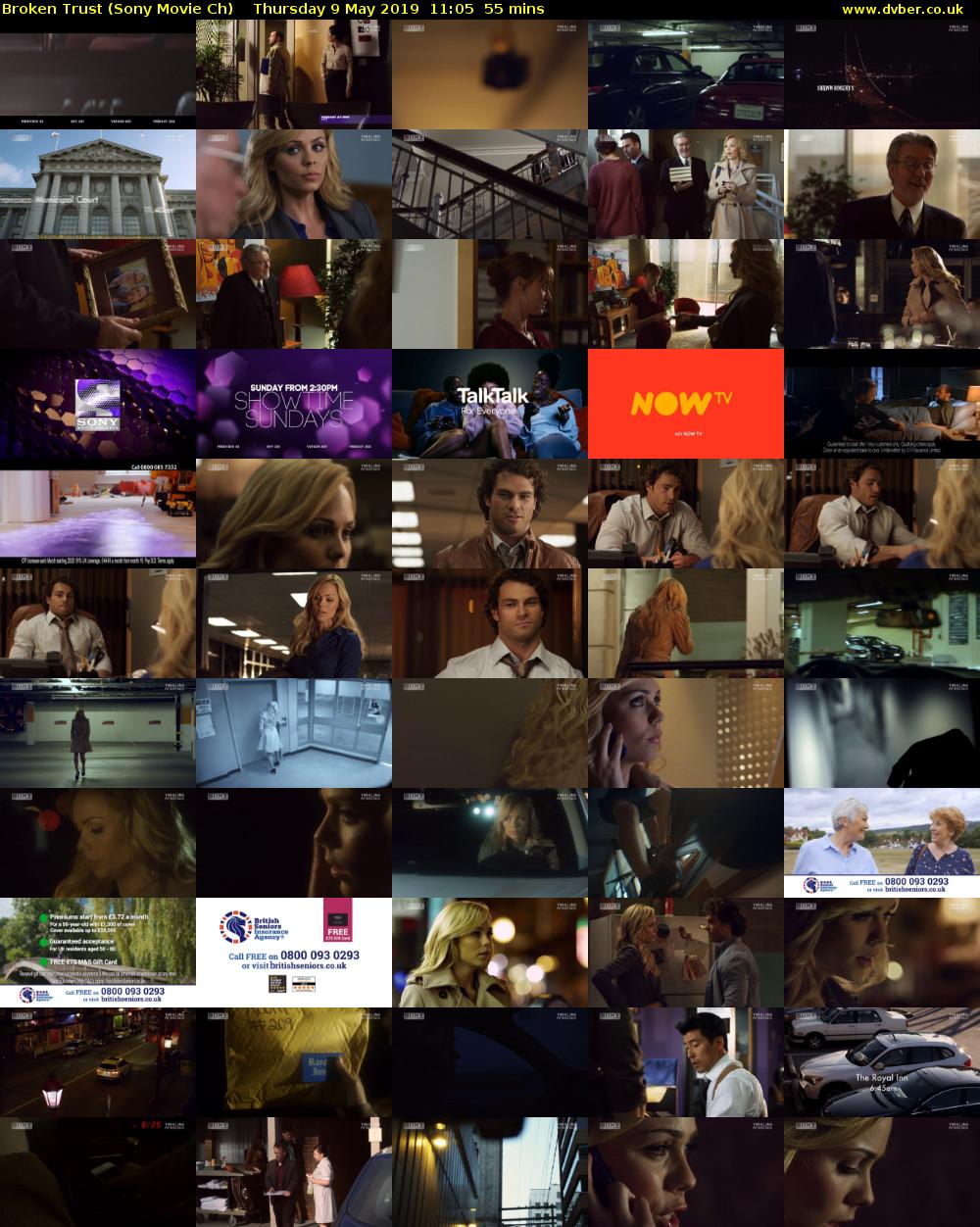 Broken Trust (Sony Movie Ch) Thursday 9 May 2019 11:05 - 12:00