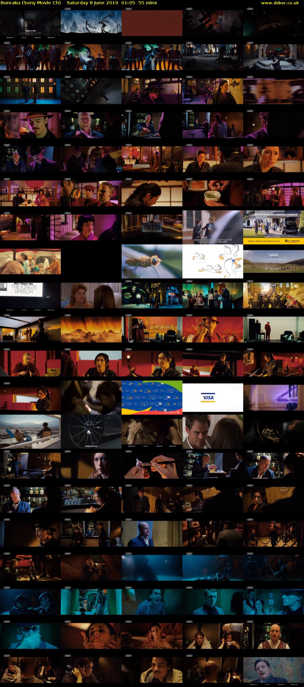 Bunraku (Sony Movie Ch) Saturday 8 June 2019 01:05 - 02:00