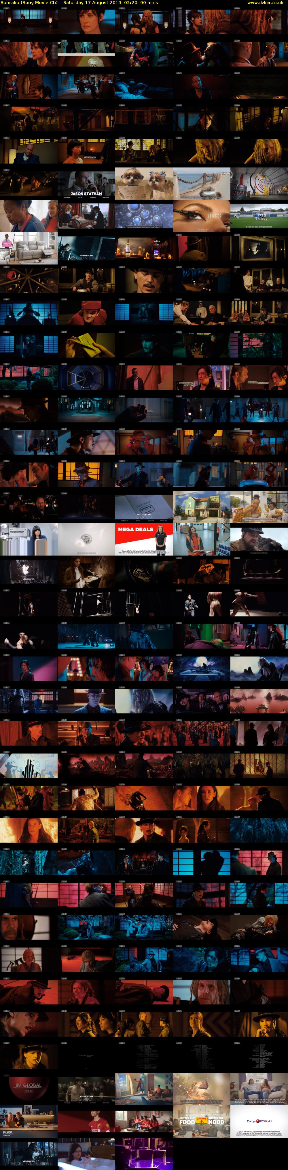 Bunraku (Sony Movie Ch) Saturday 17 August 2019 02:20 - 03:50