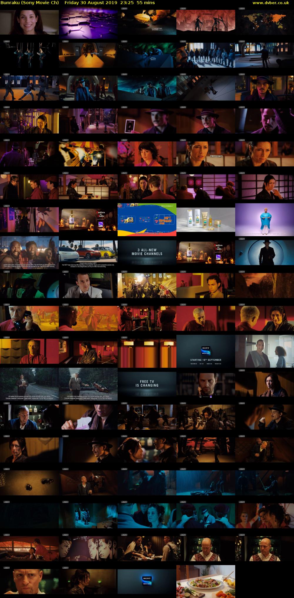 Bunraku (Sony Movie Ch) Friday 30 August 2019 23:25 - 00:20