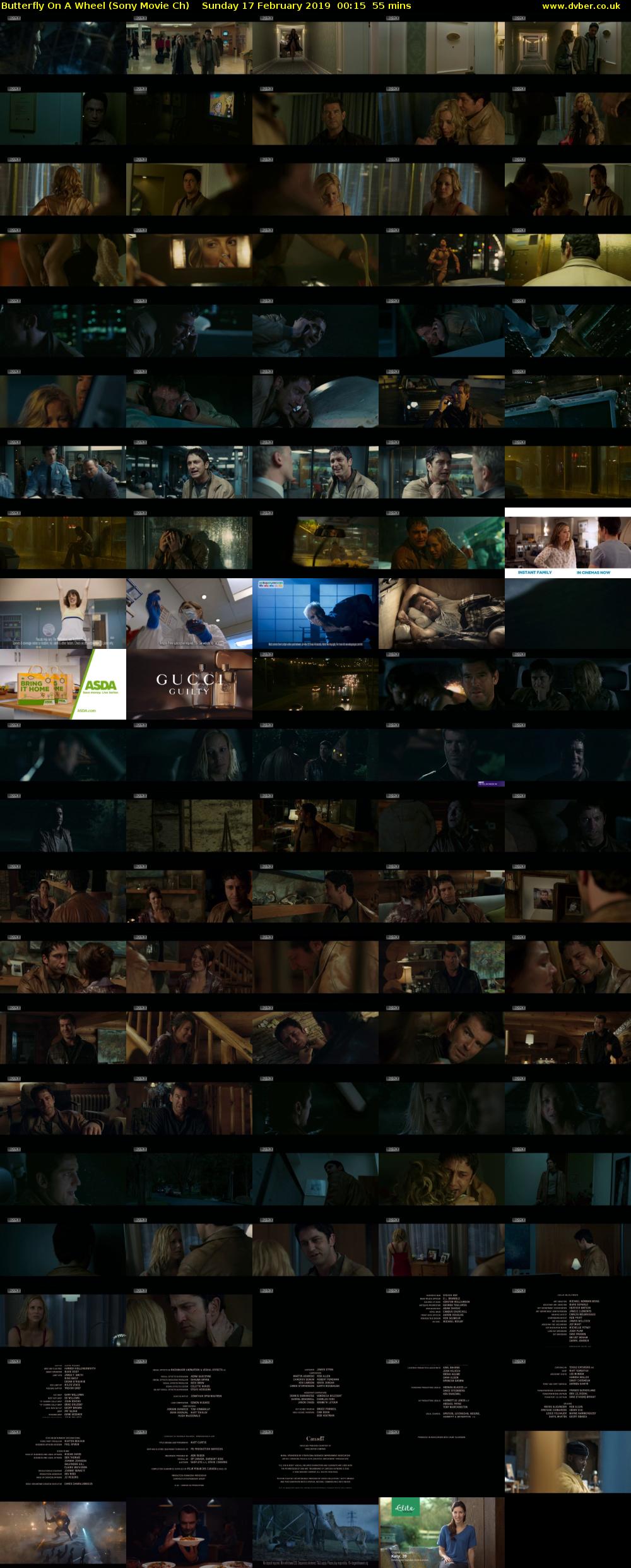Butterfly On A Wheel (Sony Movie Ch) Sunday 17 February 2019 00:15 - 01:10