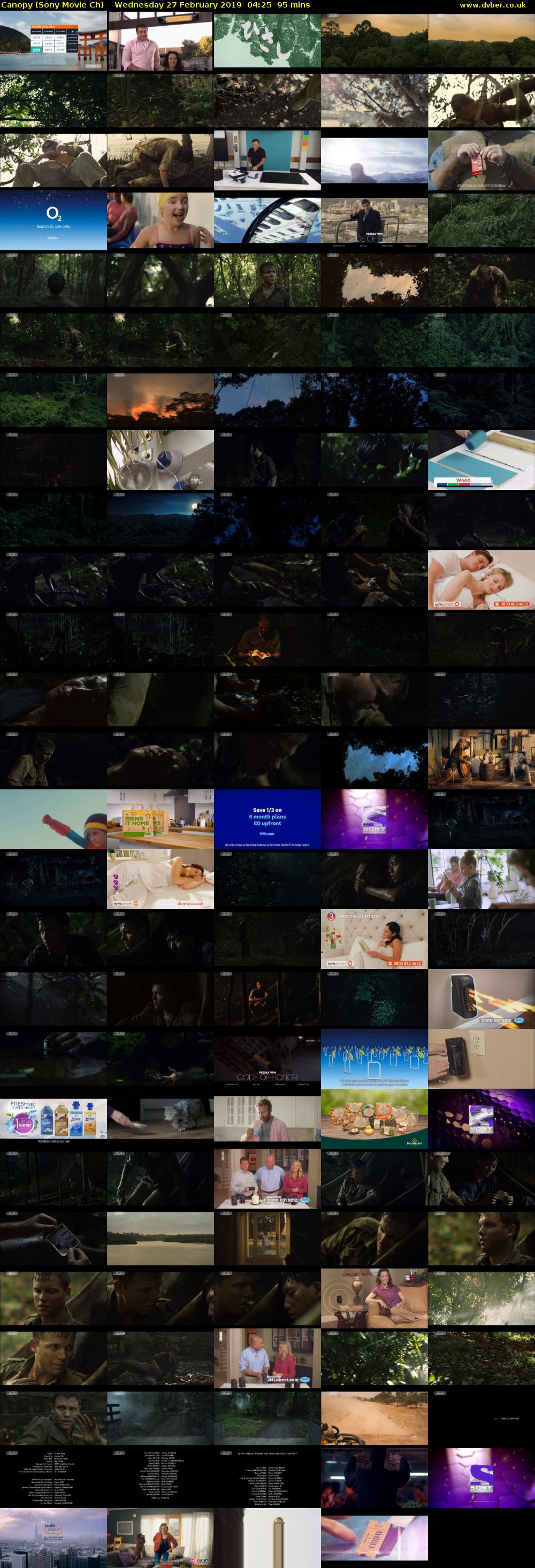 Canopy (Sony Movie Ch) Wednesday 27 February 2019 04:25 - 06:00