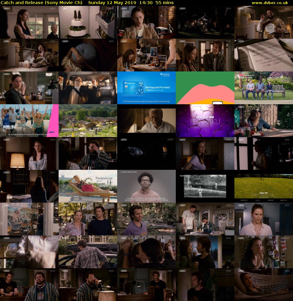 Catch and Release (Sony Movie Ch) Sunday 12 May 2019 14:30 - 15:25