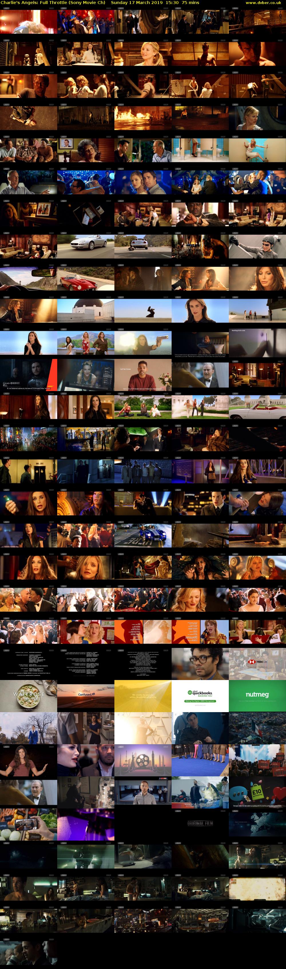 Charlie's Angels: Full Throttle (Sony Movie Ch) Sunday 17 March 2019 15:30 - 16:45