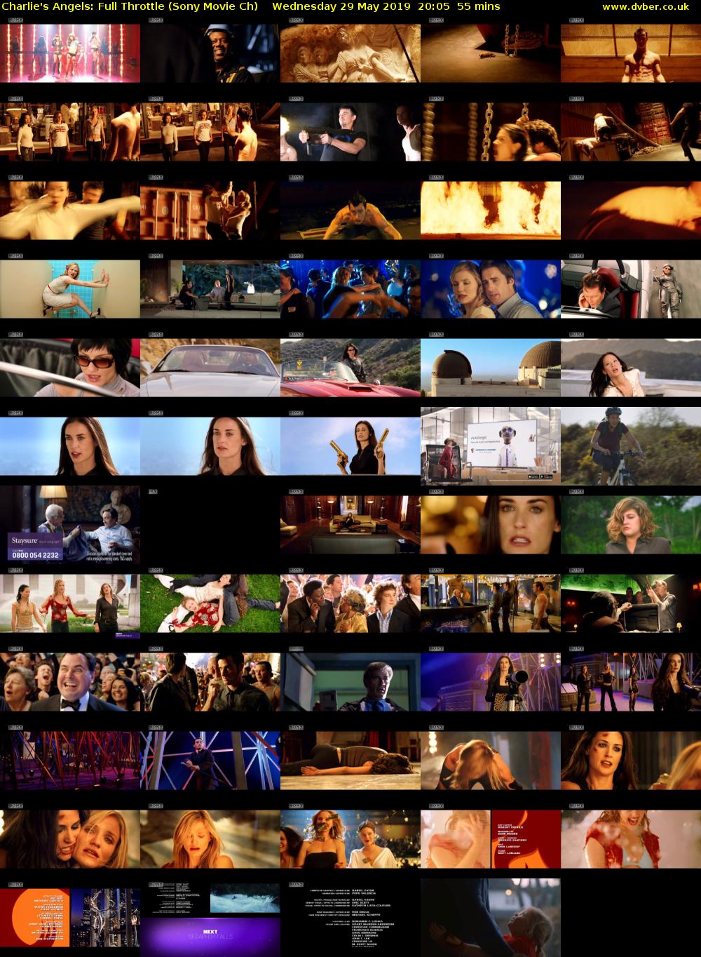 Charlie's Angels: Full Throttle (Sony Movie Ch) Wednesday 29 May 2019 20:05 - 21:00