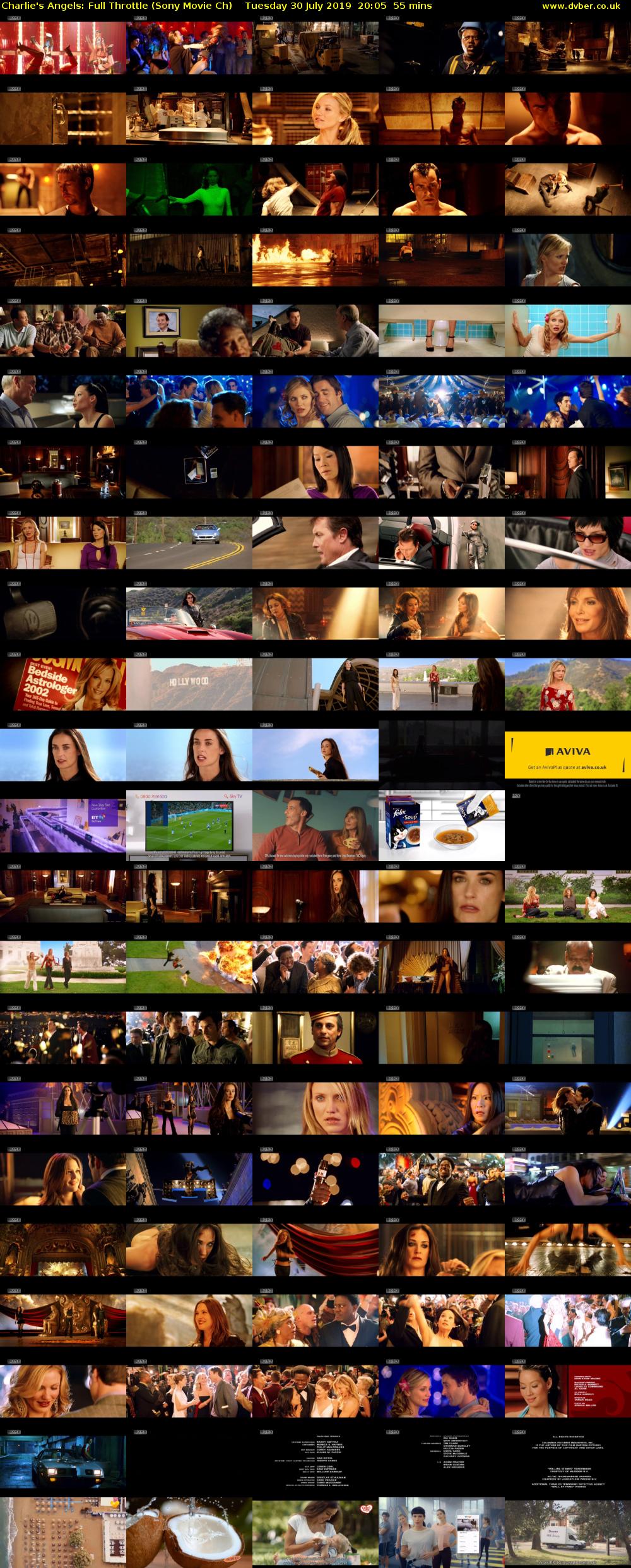 Charlie's Angels: Full Throttle (Sony Movie Ch) Tuesday 30 July 2019 20:05 - 21:00