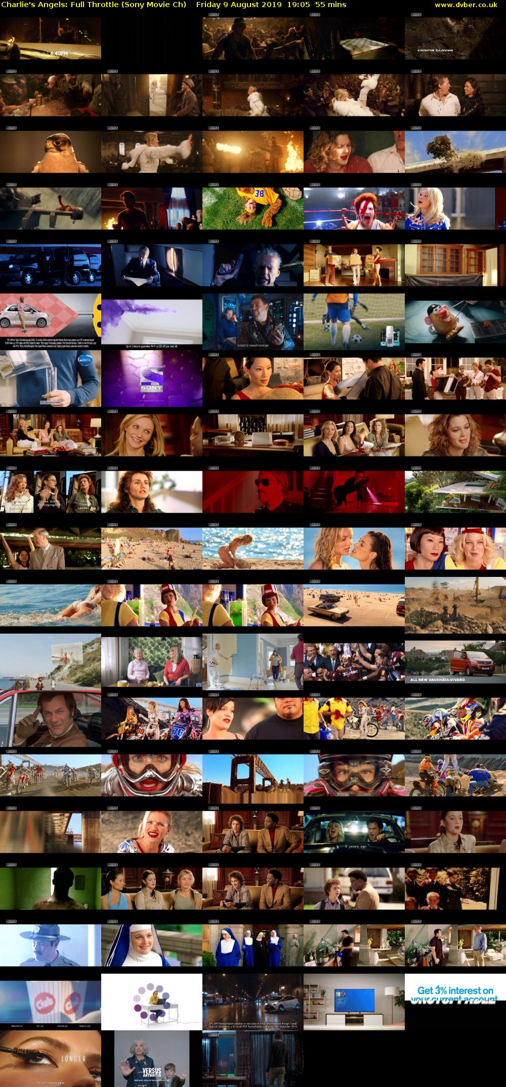 Charlie's Angels: Full Throttle (Sony Movie Ch) Friday 9 August 2019 19:05 - 20:00