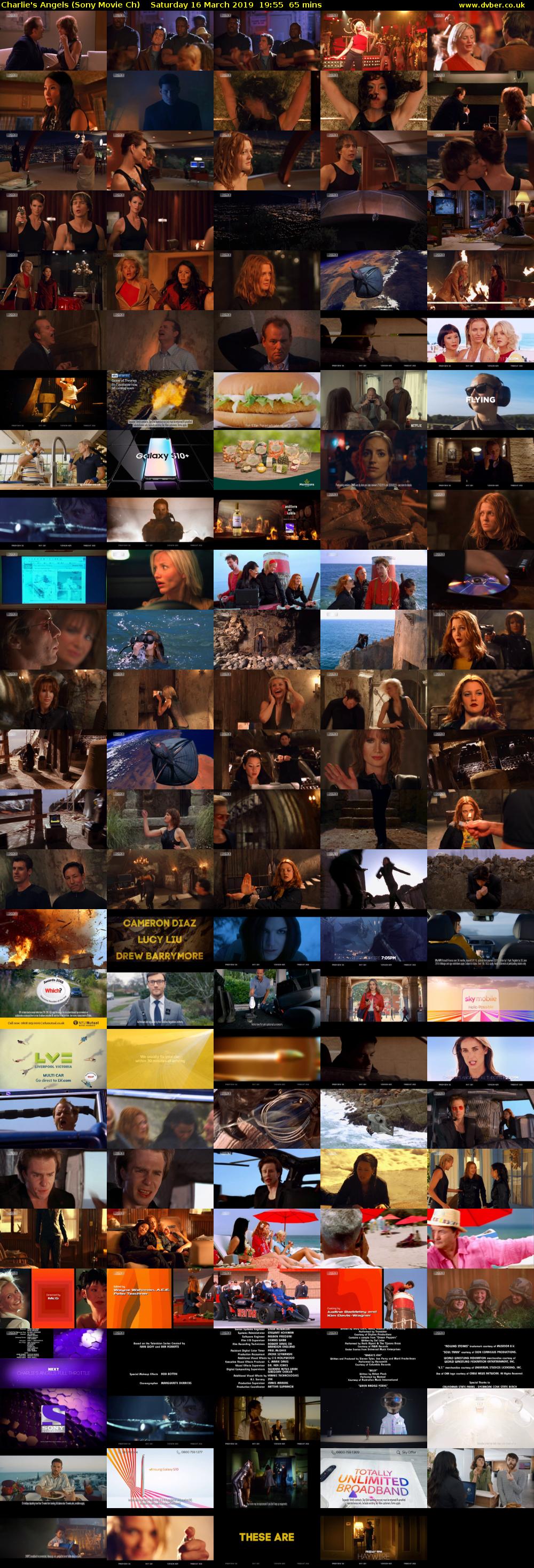 Charlie's Angels (Sony Movie Ch) Saturday 16 March 2019 19:55 - 21:00