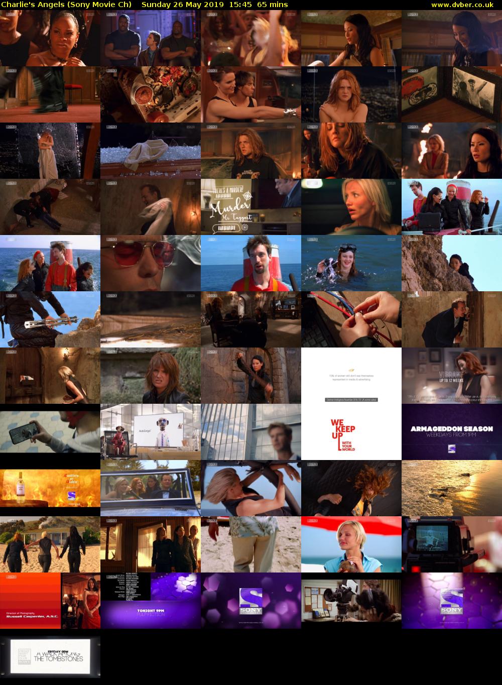 Charlie's Angels (Sony Movie Ch) Sunday 26 May 2019 15:45 - 16:50
