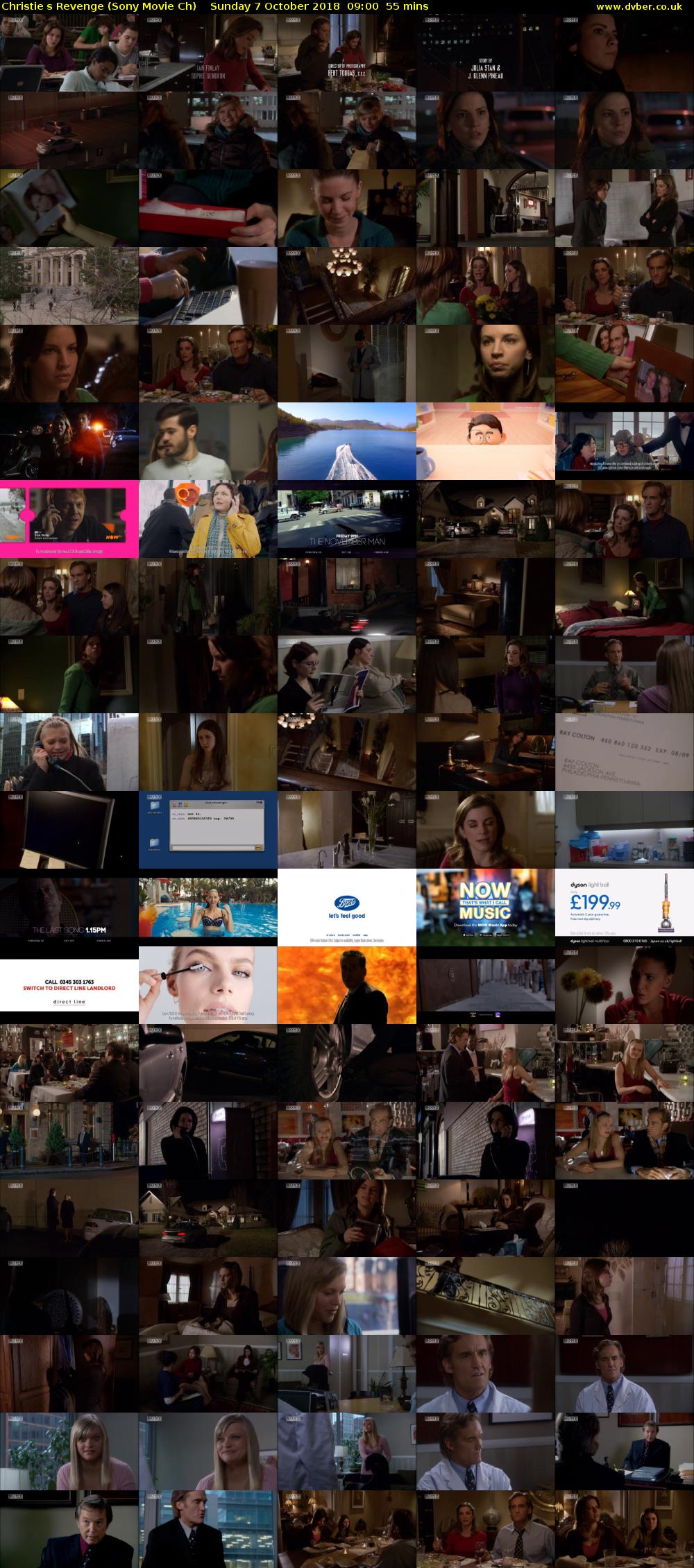 Christies Revenge (Sony Movie Ch) Sunday 7 October 2018 09:00 - 09:55