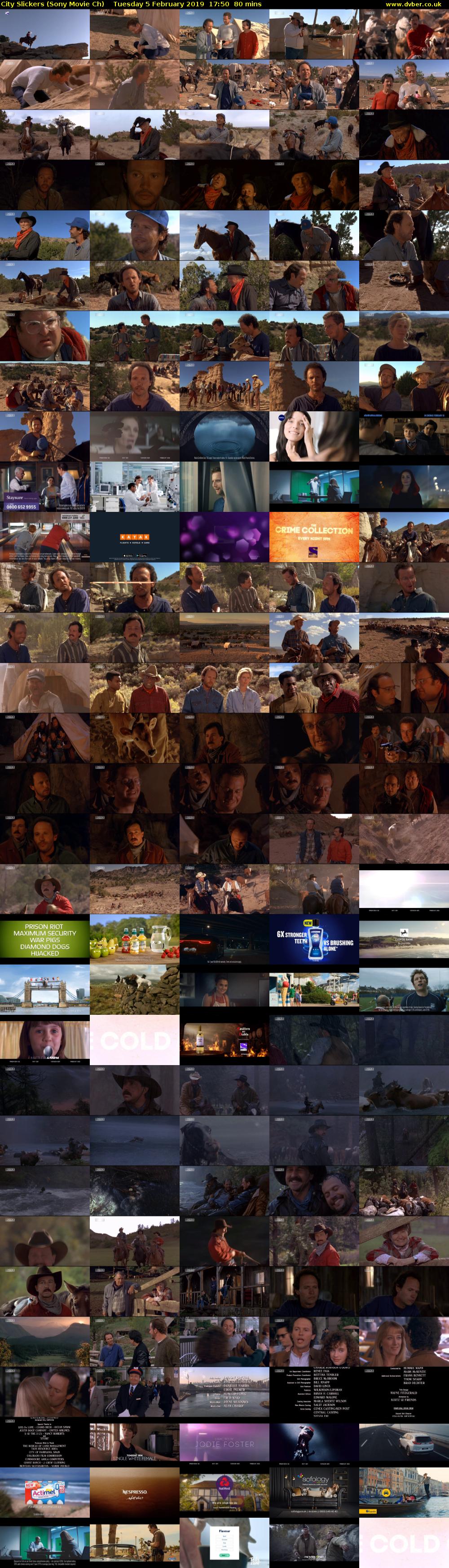 City Slickers (Sony Movie Ch) Tuesday 5 February 2019 17:50 - 19:10