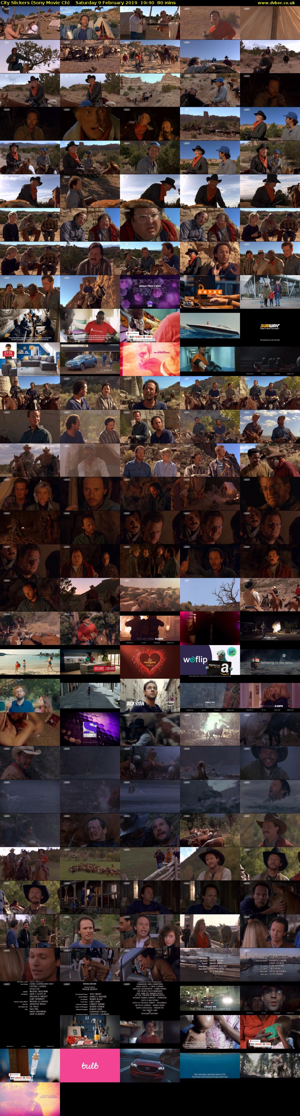 City Slickers (Sony Movie Ch) Saturday 9 February 2019 19:40 - 21:00