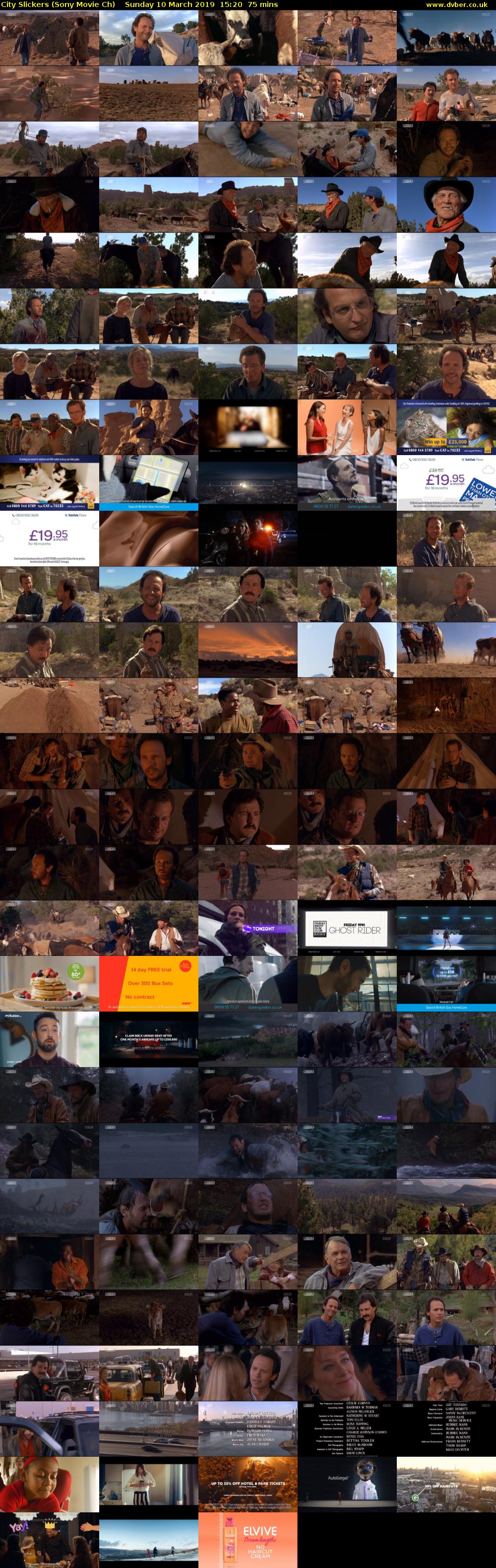 City Slickers (Sony Movie Ch) Sunday 10 March 2019 15:20 - 16:35