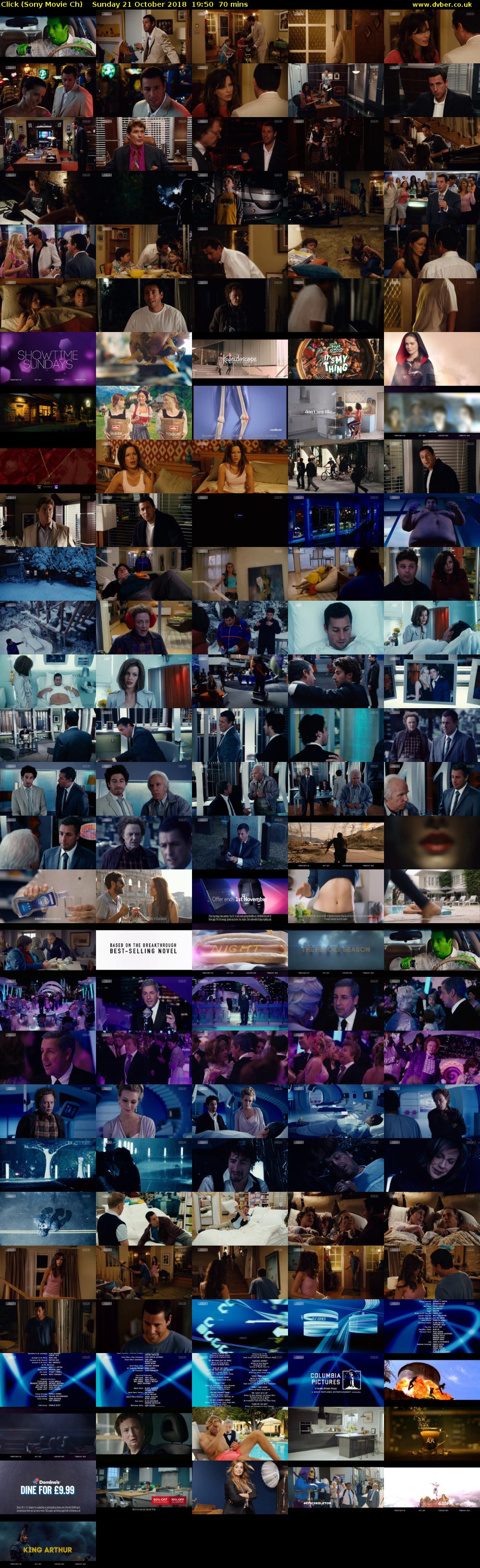 Click (Sony Movie Ch) Sunday 21 October 2018 19:50 - 21:00