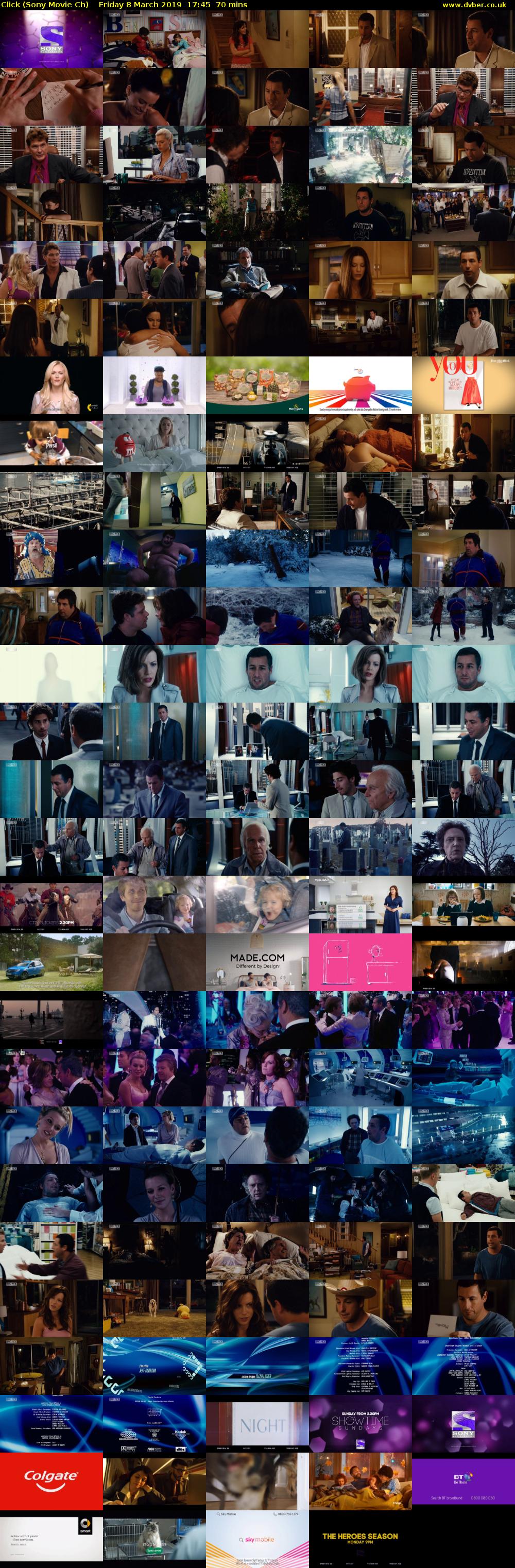 Click (Sony Movie Ch) Friday 8 March 2019 17:45 - 18:55