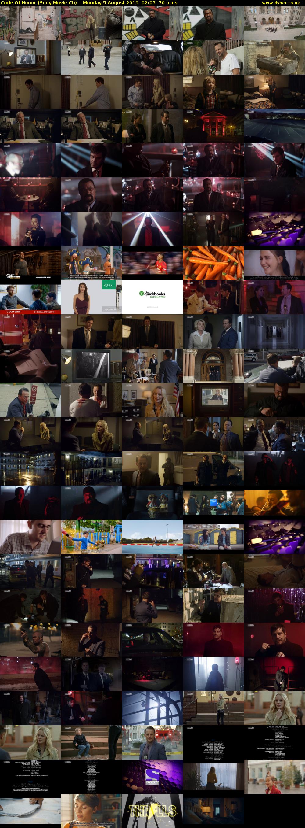 Code Of Honor (Sony Movie Ch) Monday 5 August 2019 02:05 - 03:15