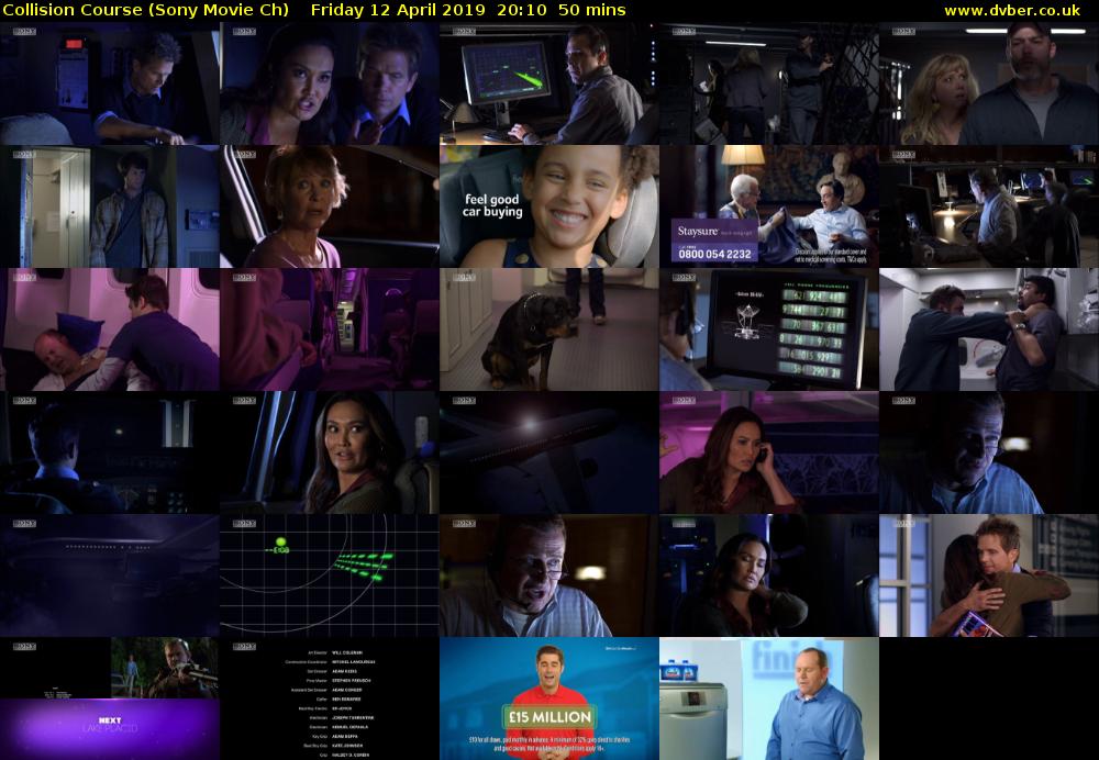 Collision Course (Sony Movie Ch) Friday 12 April 2019 20:10 - 21:00