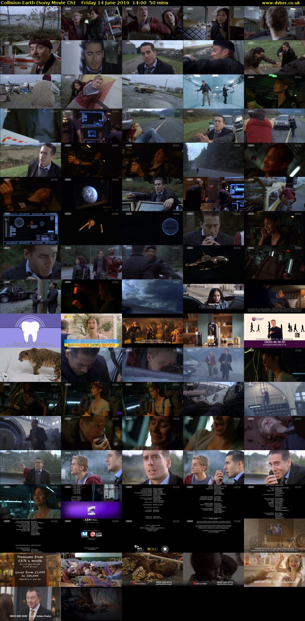 Collision Earth (Sony Movie Ch) Friday 14 June 2019 14:00 - 14:50
