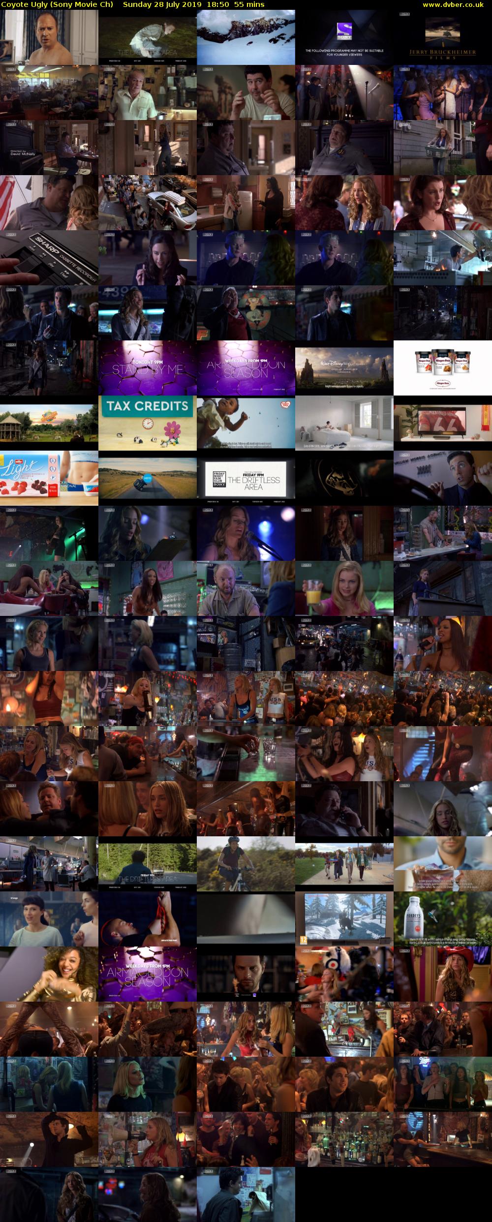 Coyote Ugly (Sony Movie Ch) Sunday 28 July 2019 18:50 - 19:45