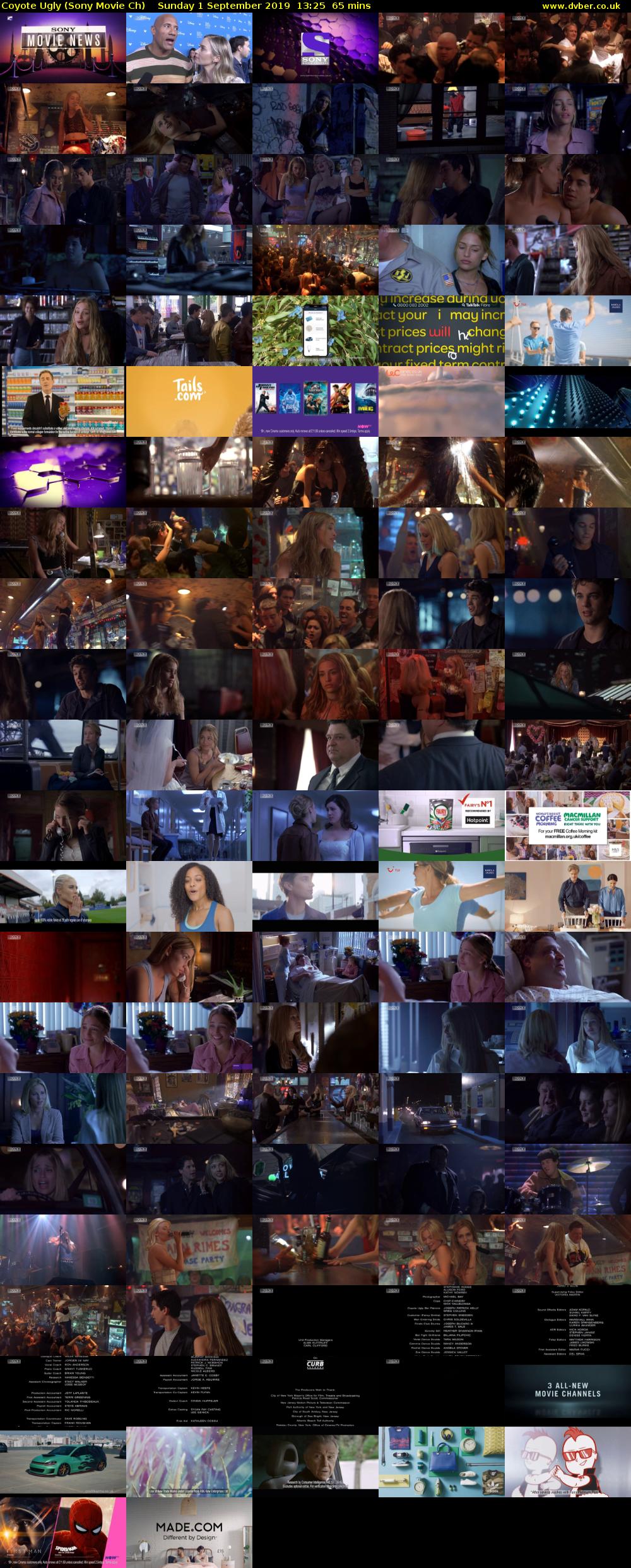 Coyote Ugly (Sony Movie Ch) Sunday 1 September 2019 13:25 - 14:30